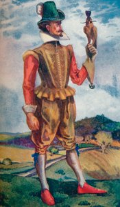 ジェームズ1世の時代の男、1907年 作： Dion Clayton Calthrop