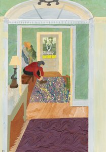 ブーツを履く（コラージュ） 作： 