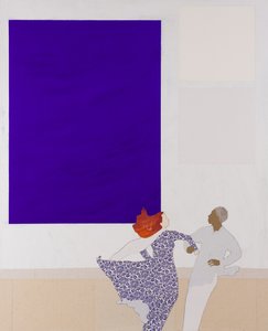 クラインが踊る、2020年（コラージュ） 作： Dione Verulam