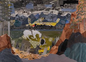 ワーグナーの『リング・チクルス』（コラージュ）。