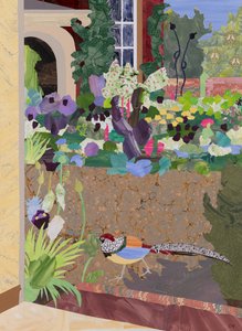 スタジオからの眺め（コラージュ） 作： 