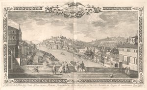ヴェローナの景色 作： Dionigi Valesio and Giovanni Antonio Urbani, after Tiberio Majeroni