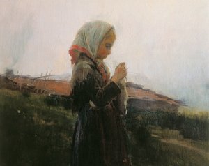 編み物、ディテール 作： Dionisio Baixeras Verdaguer