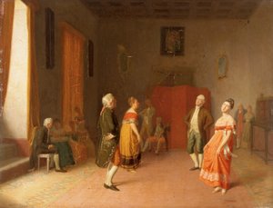 「ダンス」、c1871 作： Dioscoro Teofilo de la Puebla y