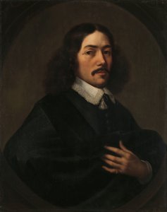 バルトロメウス フェルマイデン (1616/17-1650) と考えられる男性の肖像 作： Dirck Craey