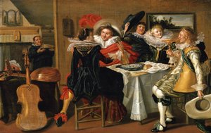  作： Dirck Hals