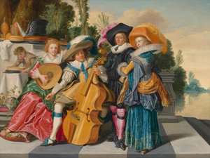  作： Dirck Hals