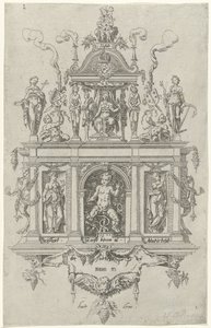 レトリック・デ・ワインガルトランケンのハーレム商工会議所の紋章 作： Dirck Volckertsz. Coornhert (attributed to)