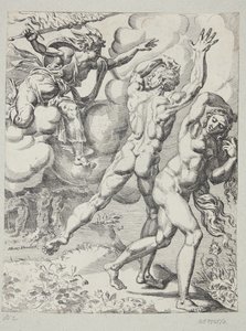 パラダイスからの追放 作： Dirck Volckertsz. Coornhert