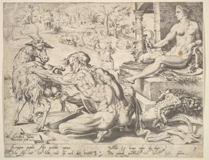 アッシャー、シリーズ「十二人の総主教」から、1550年。 作： Dirck Volkertsen Coornhert
