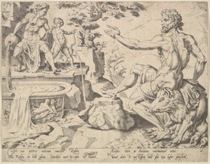 ルベン [創世記 49:3-4]、シリーズ「十二人の総主教」より、1550 年。