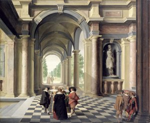 ルネッサンスホール 作： Dirck van Delen