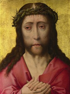 いばらの冠を戴いたキリスト、1470年から1475年頃 作： Dirk Bouts