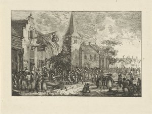 旅館の人物 作： Dirk Langendijk