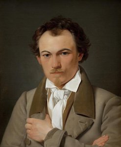 情景画家トロエルス・ルンドの肖像 作： Ditlev Blunck