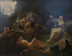 預言者エゼキエルのビジョン 作： Ditlev Blunck