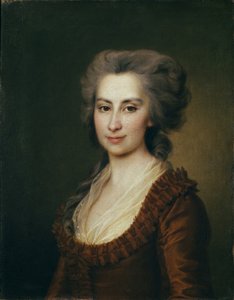 伯爵夫人Praskovya Vorontsova 1749-1797、1790年代初頭の肖像