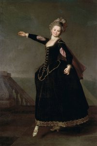 Natalia Semenovna Borshcheva 1758-1843、1776の肖像