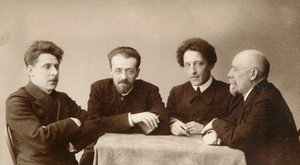 20世紀初頭の4人のロシアの詩人。 作： Dmitri Spiridonovich Zdobnov
