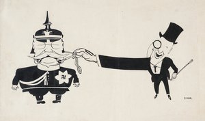 資本主義とドイツ軍国主義は1920年から1925年にかけて非常に仲が良い。 作： Dmitriy Stakhievich Moor
