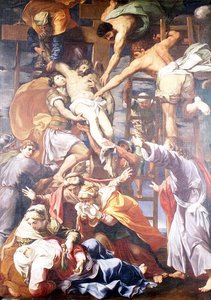 十字架からの降下 作： Domenichino