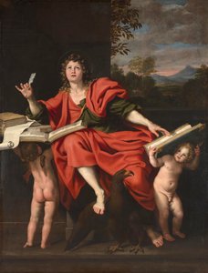 福音書記者聖ヨハネ 作： Domenichino (1581 1641)