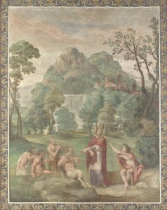 ミダスの判断 作： Domenichino