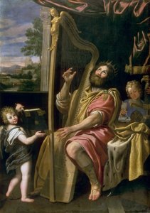 ダビデ王 作： Domenichino