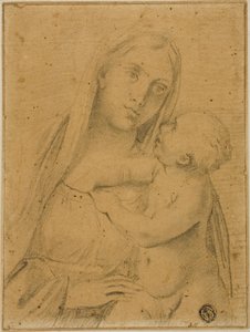 聖母子 作： Domenichino