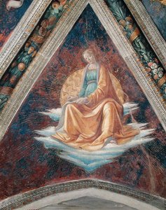 シビル、1483-86 作： Domenico Ghirlandaio