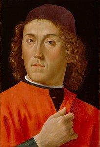 若者 作： Domenico Ghirlandaio