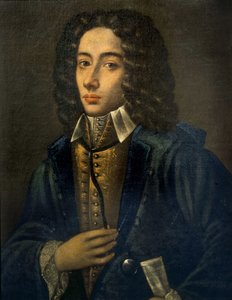 ジョヴァンニ・バッティスタ・ペルゴレージ（ジャン・バティスト・ペルゴレージ、Jean-Baptiste）（1710年～1736年）の肖像。ドメニコ・アントニオ・ヴァッカロによる木に油彩。ナポリの音楽院。ドメニコ・アントニオ・ヴァッカロによるジョヴァンニ・バッティスタ・ペルゴレージの絵画 ナポリ音楽院 作： Domenico Antonio Vaccaro