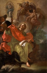 セントジョンザディバイン、1710年。 作： Domenico Antonio Vaccaro