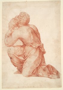 ひざまずく男 作： Domenico Beccafumi