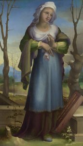 マルシア、1519年頃 作： Domenico Beccafumi