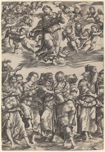 聖母被昇天 作： Domenico Campagnola