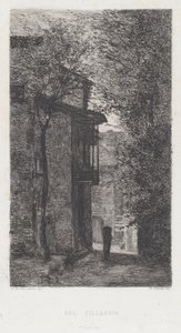 村で [村で] 作： Domenico Casella, after Serafin de Avendano