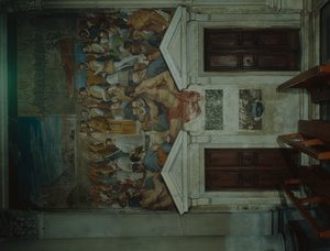 聖アントニヌスの遺体の行列、1589年（フレソ） 作： Domenico Cresti