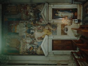 聖アントニヌスの葬儀、1589 作： Domenico Cresti