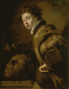 ゴリアテの頭を持つダビデ 作： Domenico Fetti or Feti