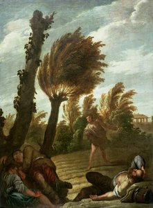 タレスの種まきのたとえ話、c.1620-21 作： Domenico Fetti or Feti