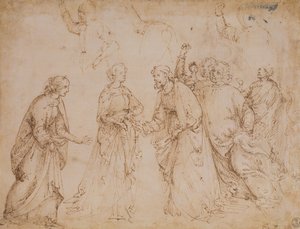 聖母の結婚 作： Domenico Ghirlandaio