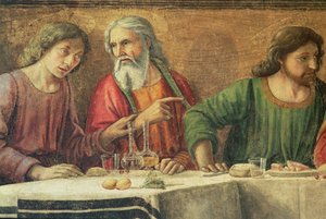 最後の晩餐、1480 作： Domenico Ghirlandaio