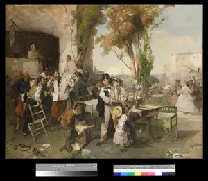 1861-62年にビジャフランカの平和を発表した速報