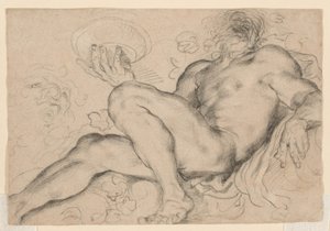 バッカスまたはシレヌスの研究 作： Domenico Maria Canuti