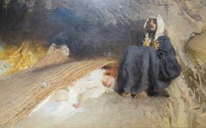 聖アントニウスの誘惑 作： Domenico Morelli