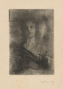彫刻の擬人化 作： Domenico Morelli