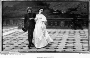 愛のページ 作： Domenico Morelli