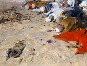 モハメッドの説教 作： Domenico Morelli
