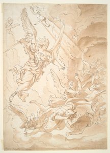 反逆天使たちの堕落 作： Domenico Piola
